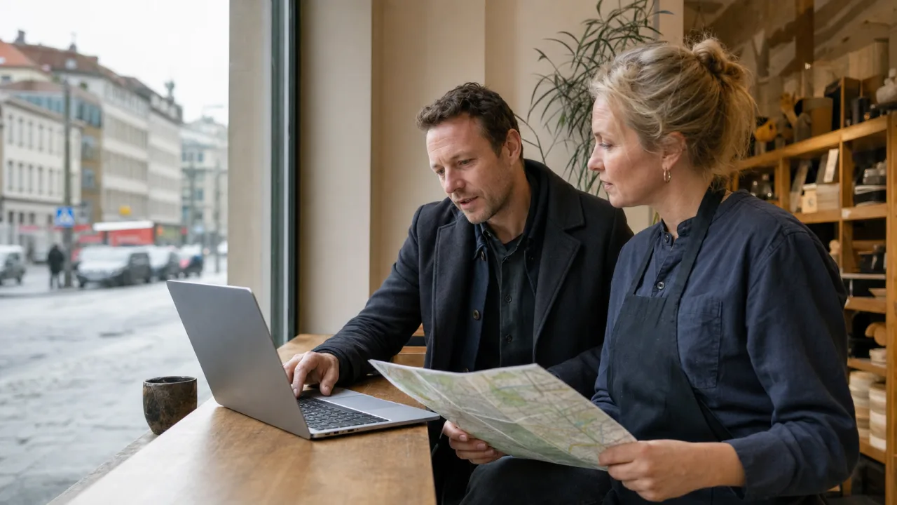 A local business owner and digital adviser working in Gothenburg